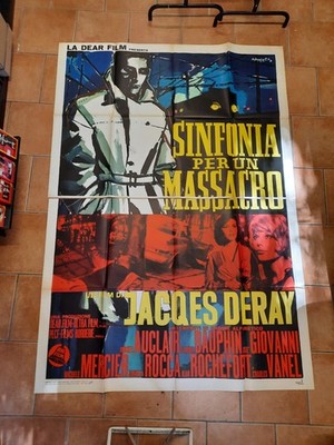 SYMPHONY FOR A MASSACRE Manifesto 2f Jacques Deray Auclair Dauphin