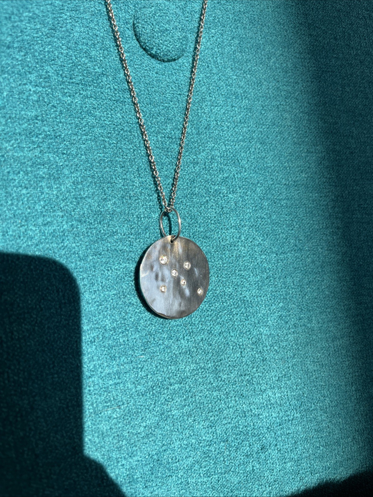 sterling silver Handmade Constellation Necklace - image 10