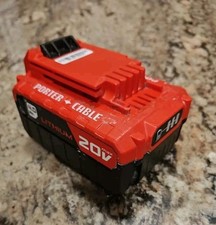 Genuine 20V Max PCC685L Porter Cable 4.0Ah Type 6 Battery Lithium W Indicator 