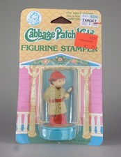 Vintage Cabbage Patch Kids Figurine Stamper Top Secret Super Kid SEALED 1984