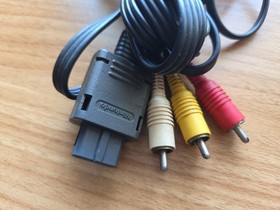 Official Nintendo 64 N64 AC Adapter Power & AV Cable OEM Official NUS-002(JPN)