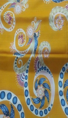 DesignQ Ornamental Floral Pattern With Flowers