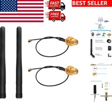 2-Pack 915MHz LoRa Antennas with Long Range Omni Gain