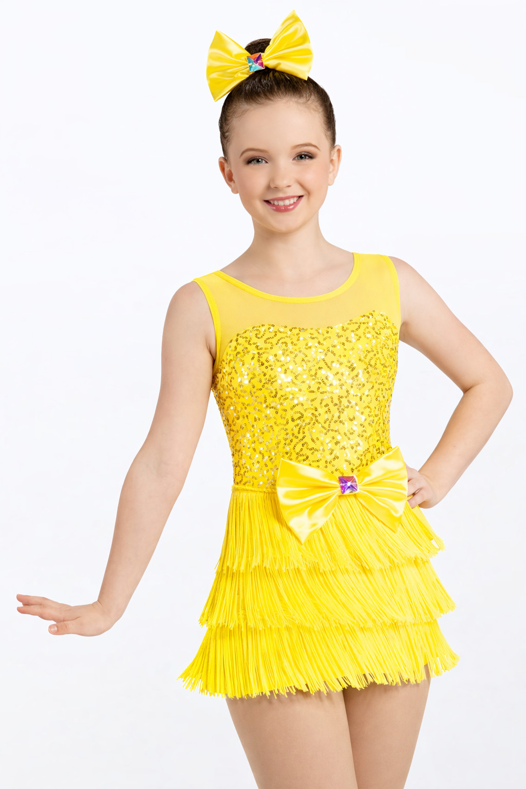 Weissman Showtime The Gospel Truth 12093 Disfraz de Baile Amarillo Canario Arco XXL A