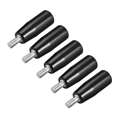 5pcs M8 swivel wheel machine handle male threaded shaft