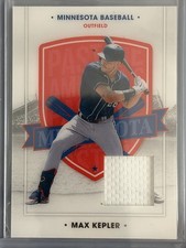 2021 Panini Chronicles - America's Pastime Dual Swatches Max Kepler #61 Blue /99