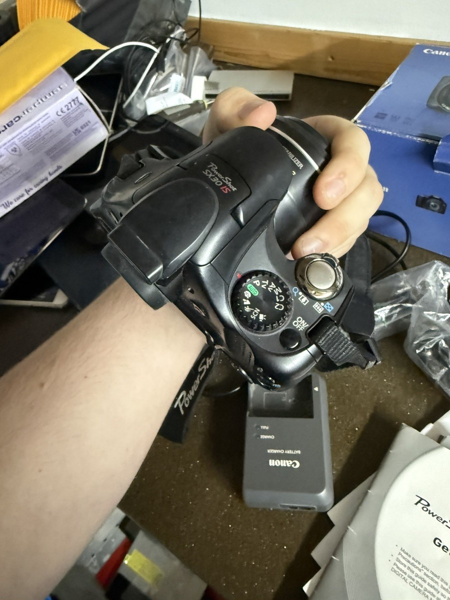 Canon PowerShot SX30 IS 14.1MP Digital Camera - Black for sale