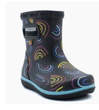 Bogs Skipper ll Wild Rainbow Boots Size US 9/EURO 25