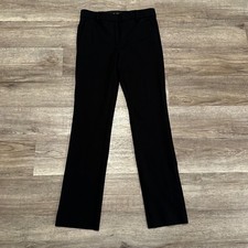 Ann Taylor Black Straight Leg Dress Pants Womens Size 2 Professional Workwear