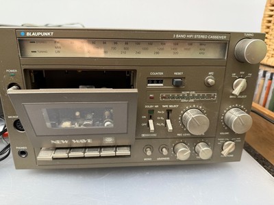 Blaupunkt New Wave AK 800-10 Vintage 80er Casseiver Stereo Radio Receiver Kasset