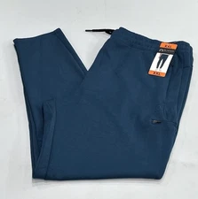 Glacier Men's Performance Comfort Waistband Pants, Real Navy, Size XXL