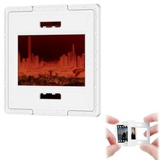 100 Pieces 35mm Slide Film Mounts to Holder 50 Sheets of Film, with Snap-in D...