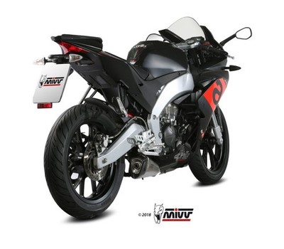 48460-Escape moto posicion STANDARD SPORT SLIP-ON compatible con APRILIA RS 125