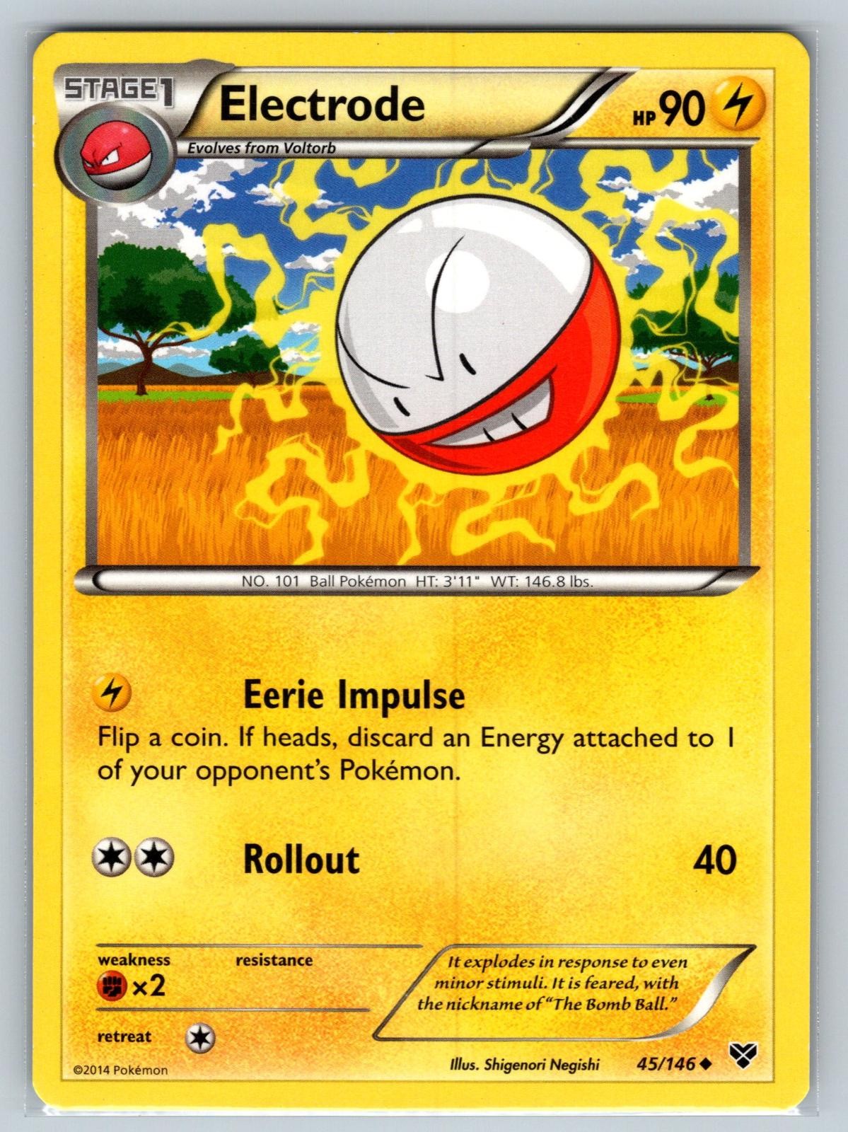 Electrode 45/146 Uncommon XY Pokemon Lightly Played