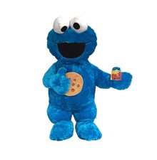 Sesame Street 48" JUMBO Cookie Monster Plush 2025 Huge Stuffed Toy 4 Feet Tall