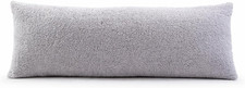 Sherpa Body Pillow Cover 21" X 54", Plush Fleece Long Body Pillowcase with Zippe