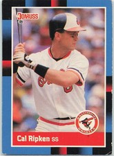 1988 Donruss - Cal Ripken #171 Solid Blue Upper Left Corner