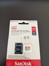 SanDisk Ultra 256GB microSDXC UHS-I Class 10 High Speed Full HD w/ Adapter