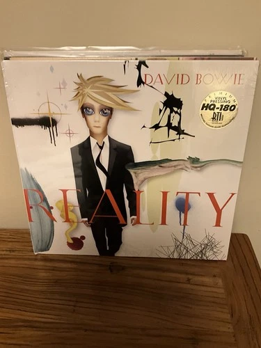 David Bowie  Reality - Trifold Sleeve - Clear Vinyl- HQ 180 2019 Ltd Ed USA