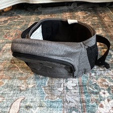 BabyMust Hip Seat Baby Carrier Gray YM018 Adjustable Buckle Storage Pocket