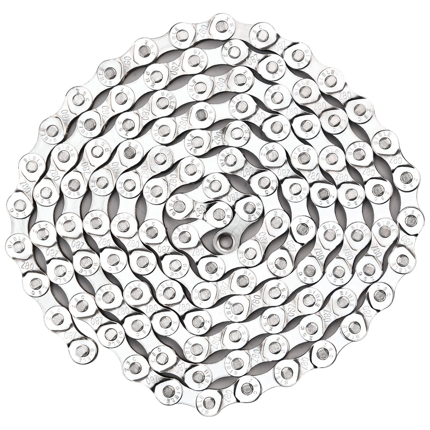 6/7/8‑Speed Bike Chain for Road, Mountain & Racing Cycles,