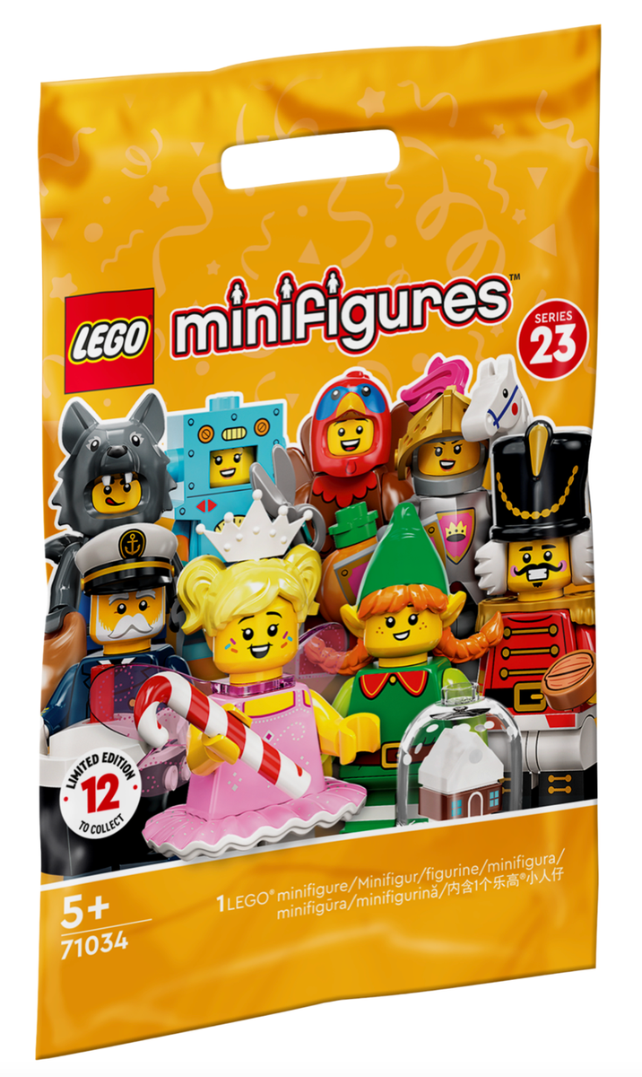 ポリヘル LEGO Series 23 Holiday Elf Santa's Helper Minifigure (71034) New