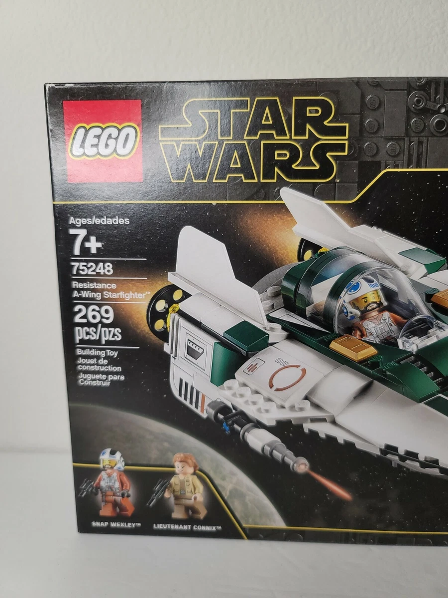 LEGO Resistance A Wing Starfighter Star Wars TM 75248 New Sealed Set Retired