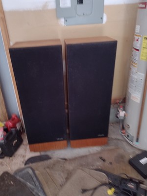 Polk Audio SDA 1 A Floor Speakers WORK VERY GOOD but have minor needs AS IS SALE