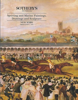 SOTHEBY'S Sporting Art Horses Dogs Barye Dawson Ferneley Herring Mene Catalog 94