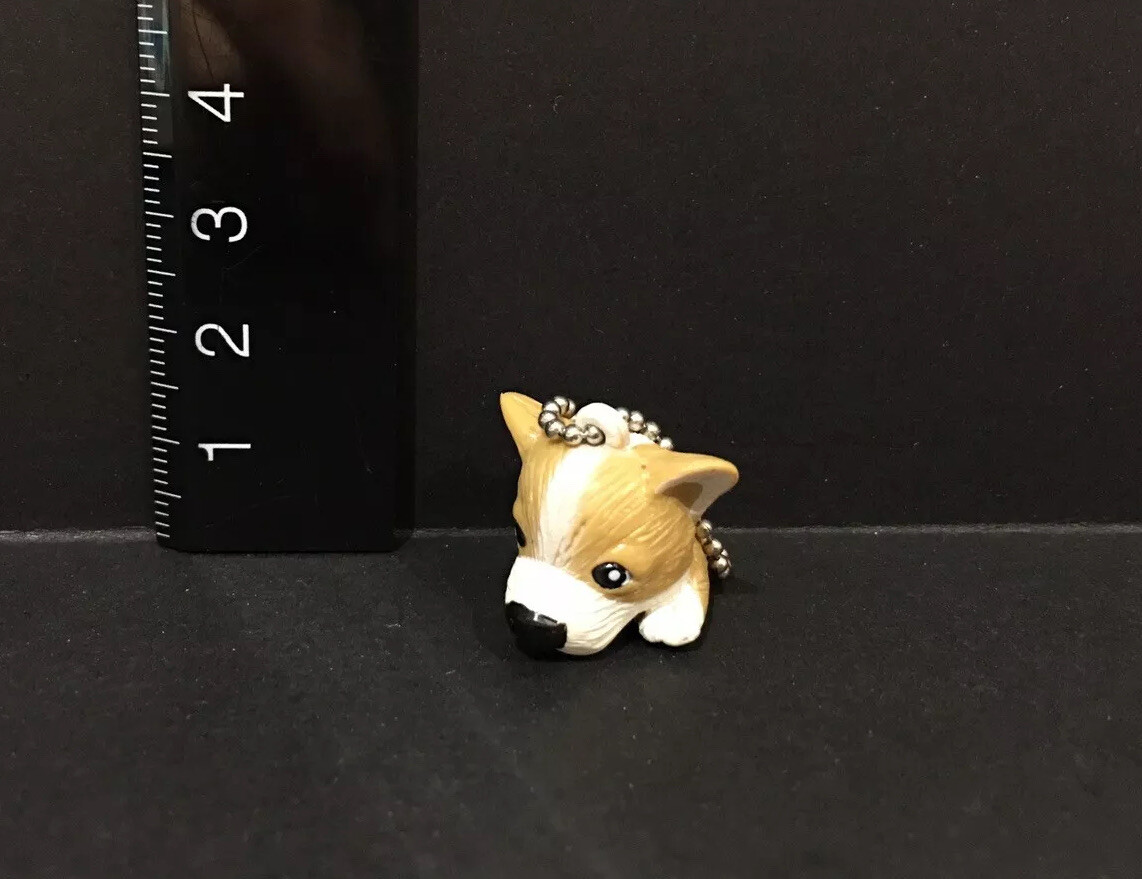 Big Head Keychain Strap Shiva Inu Dog The Dog Artlist