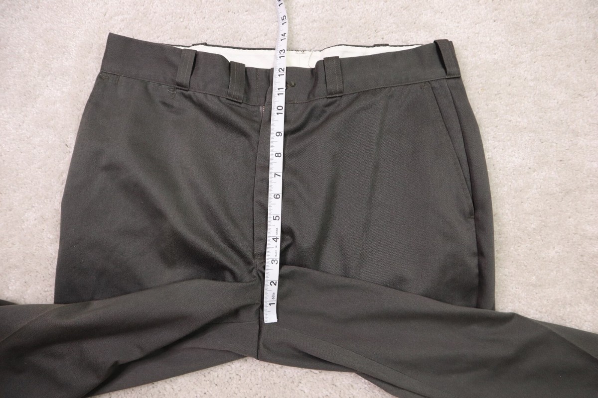 Big Mac Pants Mens 38x29 Vintage 80s Workwear USA Gray Chino | eBay