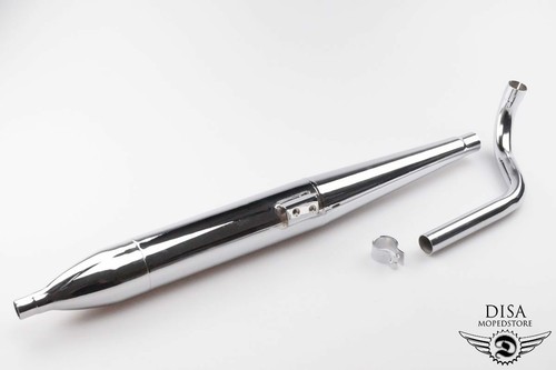 Chrom Auspuff Set mit 28mm