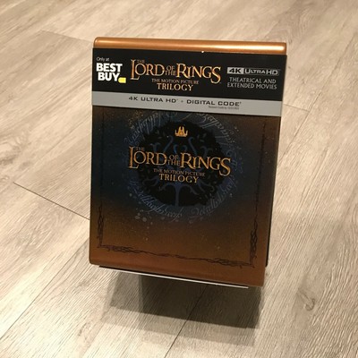 lord of the rings trilogy 4k ultra hd