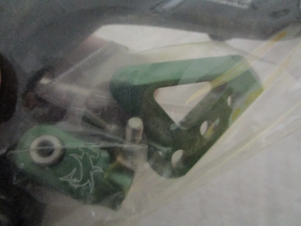 Pedal freno trasero Kawasaki KX250F Moose Racing 05-20 VERDE Foto 3 de 4