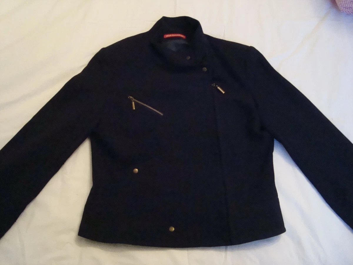 Veste Femme Noire Alain Manoukian Taille 44 - Occasion En Très Bon état, Petite Veste Chic