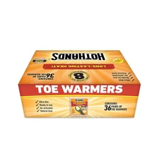 HotHands Toe Warmers with Adhesive, 36 Pairs (72 Total) , Up to 8 Hours of Heat