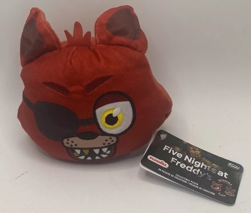 Five Nights at Freddy's Foxy Reversible Head 4-Inch Plush