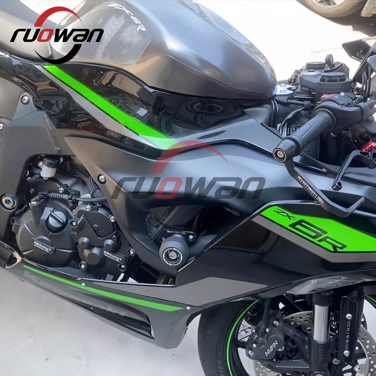 For Kawasaki Ninja ZX-6R 636 ZX6R 2024-2025 Frame Slider For Kawasaki Ninja ZX-6R 636 ZX6R 2024-2025 Frame Slider