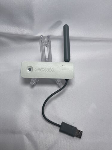 Adaptateur réseau WiFi sans fil officiel Xbox 360 / testé pour fonctionner gratuitement rapide P + P - Photo 1/2