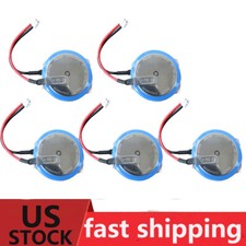 5pcs 3V 550mAh CR2450HR Button Battery for AFPX with 1.25mm Square Hole Plug