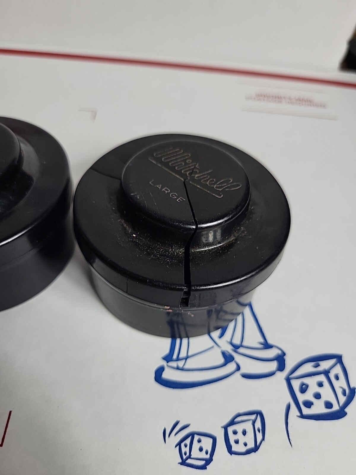 Lot Of 3 Vintage Mitchell Fishing Reel SPOOLS w/Cases, Unknown Models