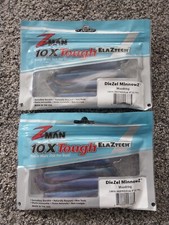 Zman ElaZtech 4" DieZel Minnow Moodring Fishing Lures New
