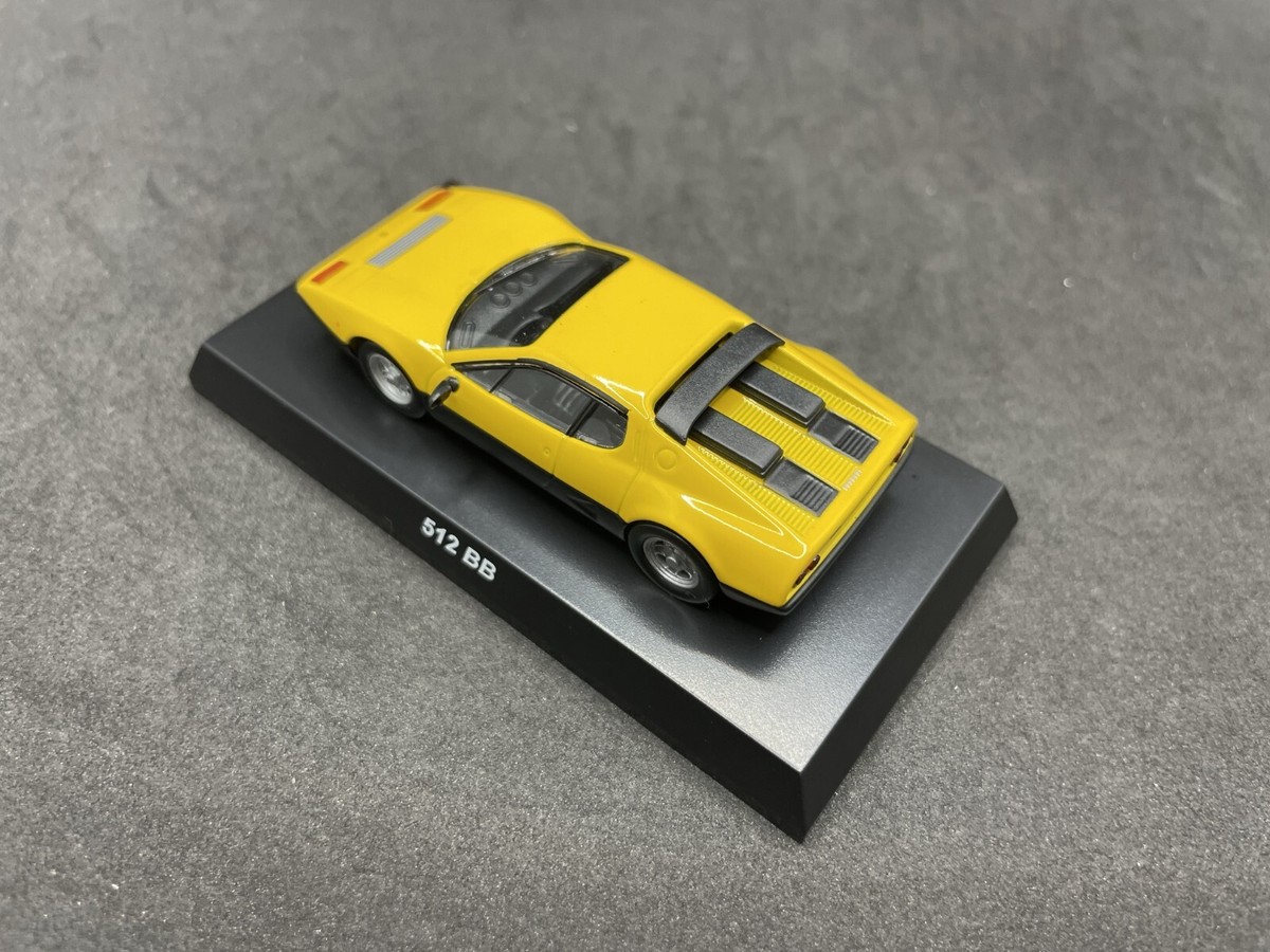 1/64 Kyosho Ferrari Collection7neo 512BB yellow diecast model car