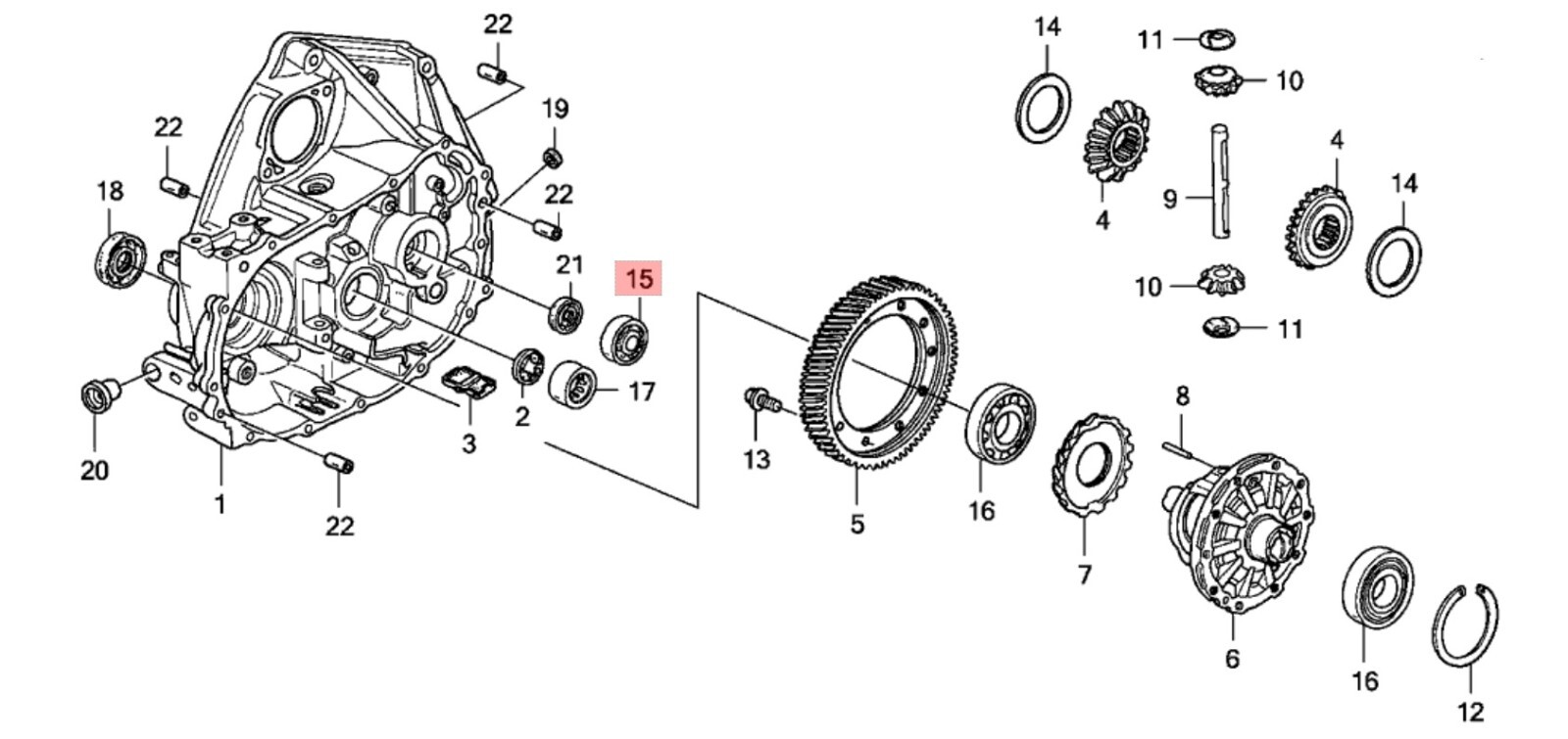 Genuine Input Shaft Bearing Ball (26X58X15) (NTN) 91002PS0013 eBay