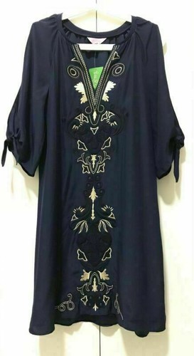 Lilly Pulitzer True Navy BRYCE SILK 
