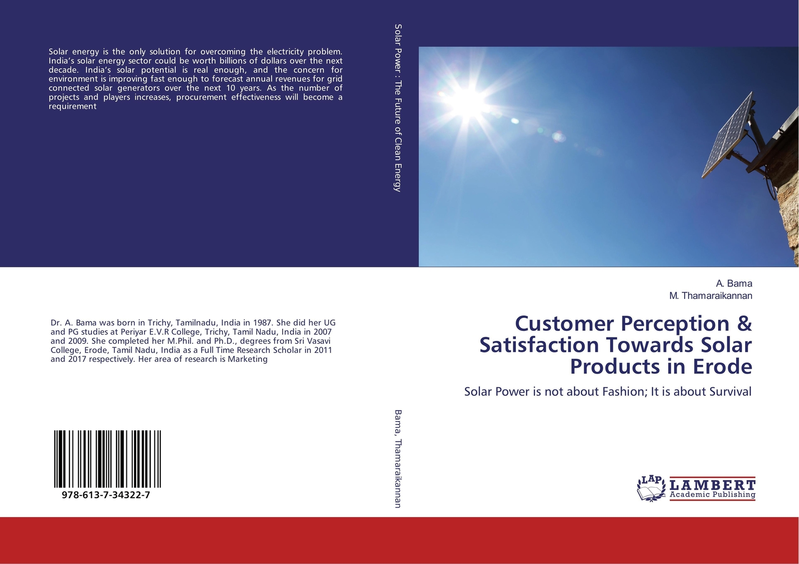 Thumbnail - Customer Perception & Satisfaction Towards Solar Products In Erode