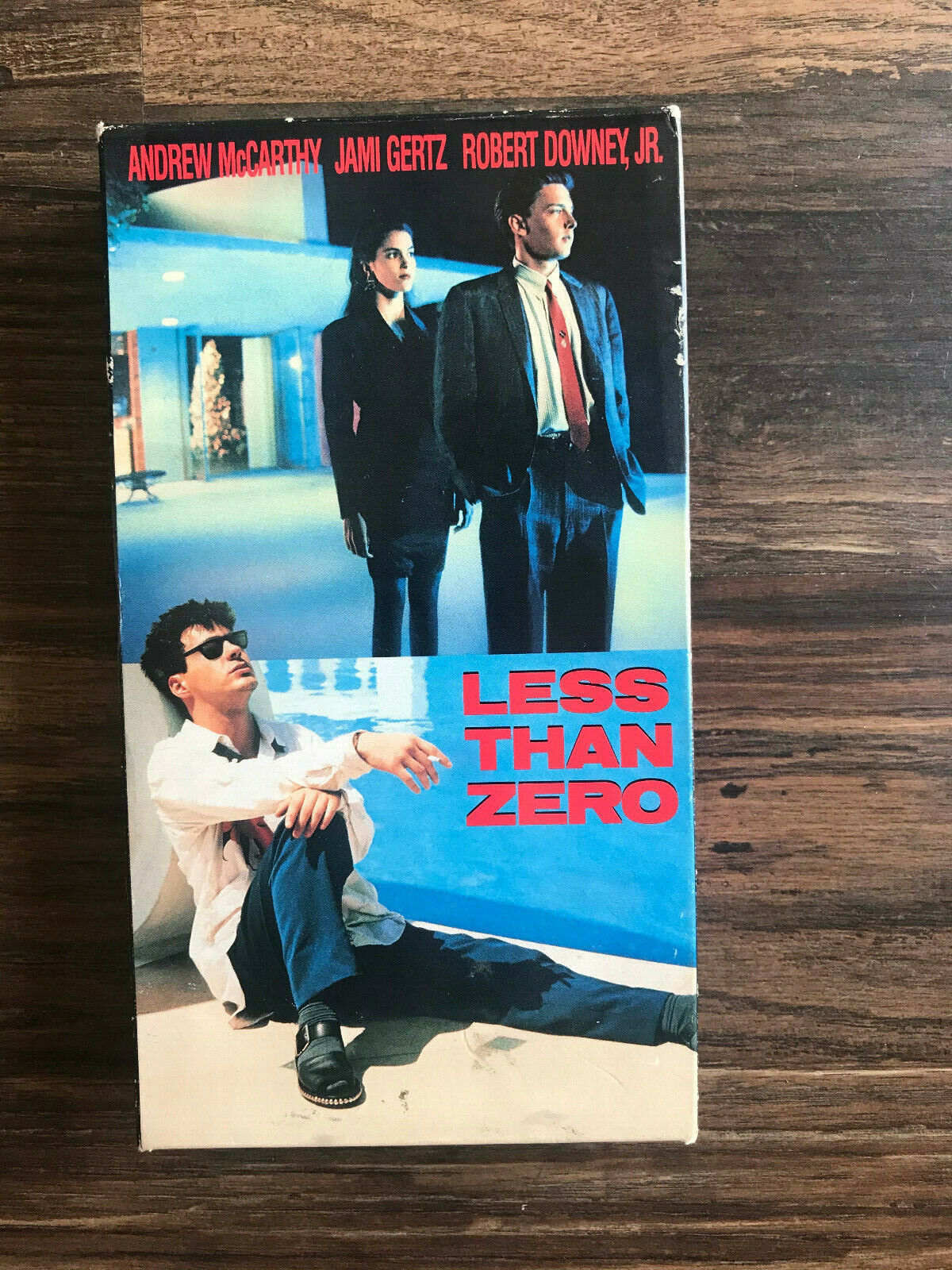 Less Than Zero Movie on VHS