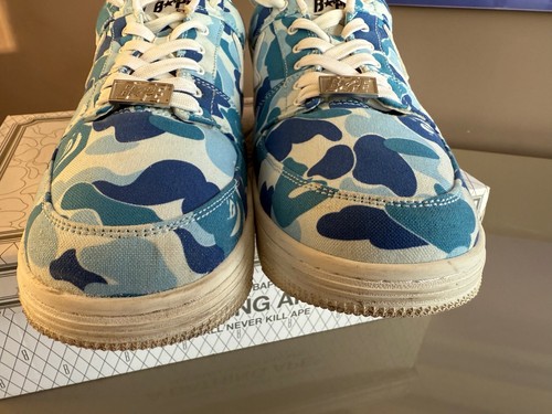 A Bathing Ape BAPE STA ABC Camo Blue 20th Original StockX EU 47,5 US 13 UK 12 - Bild 7 von 17