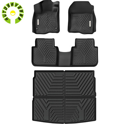 #ad 3D Floor Mats amp; Trunk Mat Liner For Honda CR V CRV 2023 2026 All Weather TPE $85.99