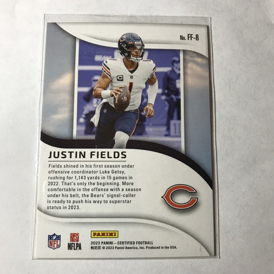 Justin Fields 2023 Certified Franchise Foundations /249 eBay
